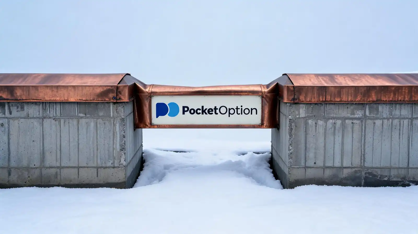 Две карточки приложений в магазине рядом: po.trade и Pocket Option с разными адресами сайтов